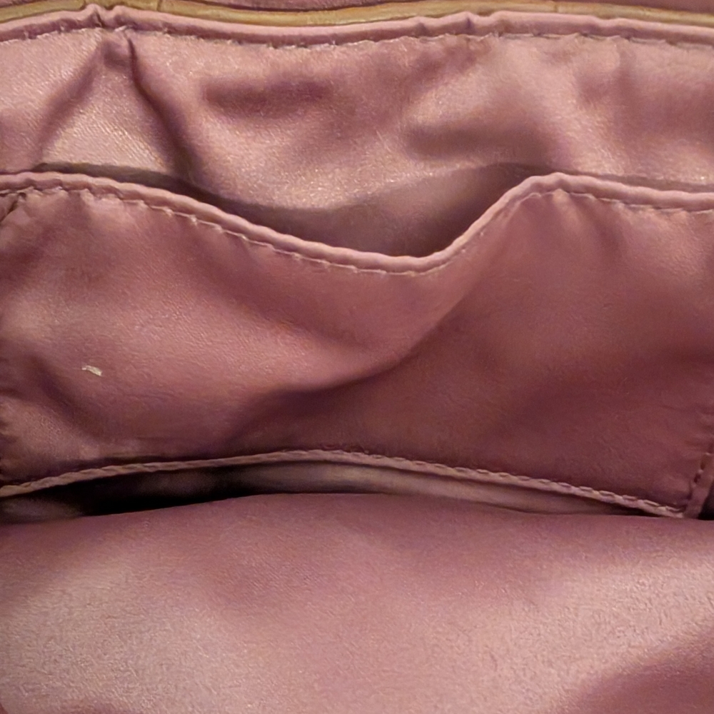 Coach Tan Leather Wristlet Vintage EUC - Picture 5 of 13